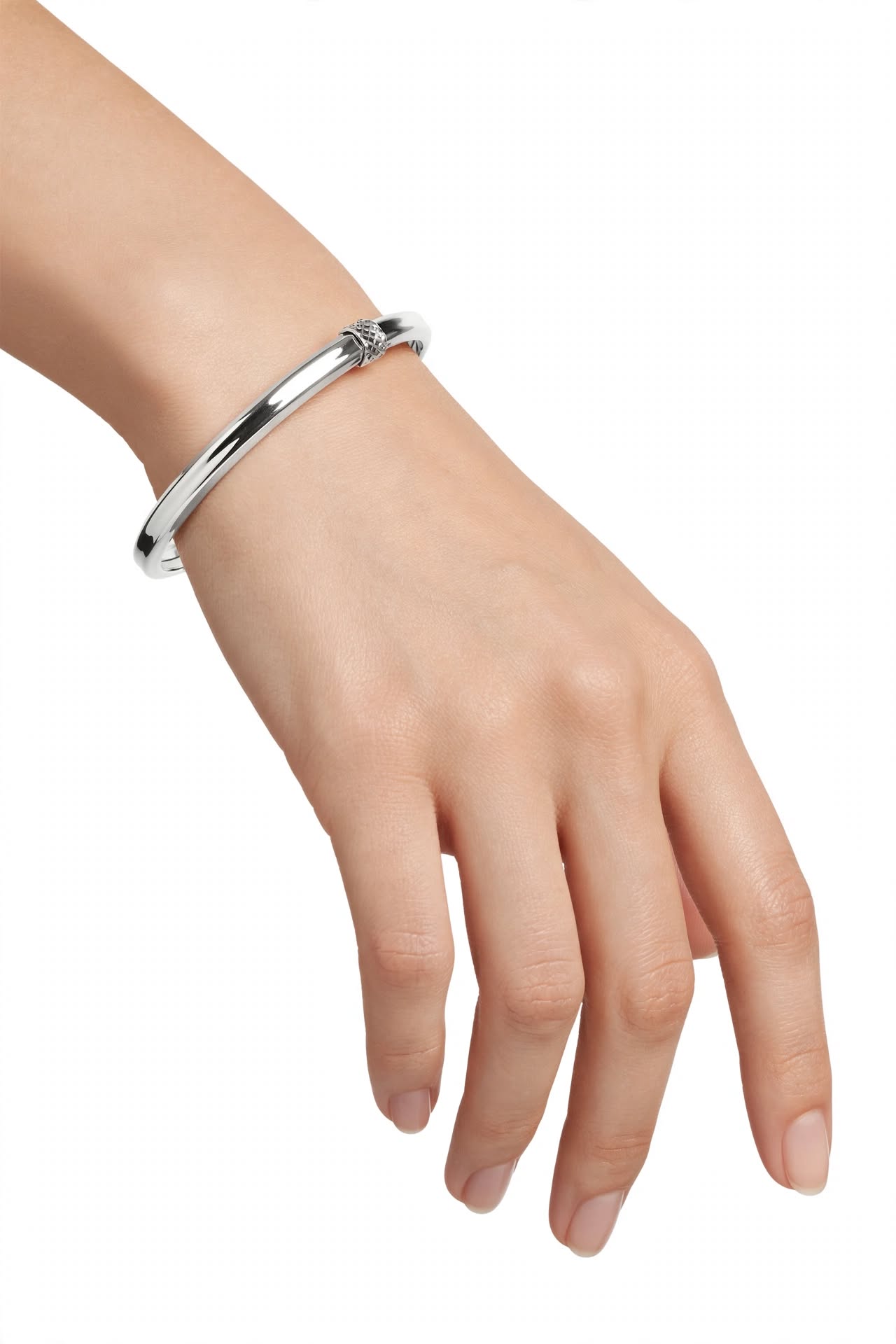 Minimalist 92.5 Pure Silver Openable Kada Pair
